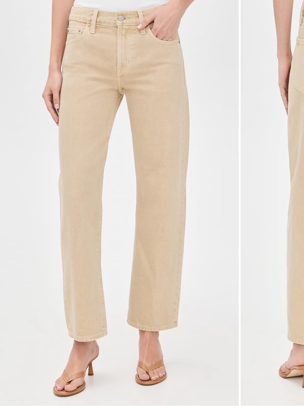 Pistola Lexi Jeans in Sand Dollar